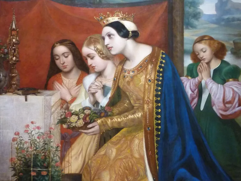 1818-Léontine Tacussel - Sant'Amélia, regina d'Ungheria, 1845 - Chiesa di Prignac - et - Marcamps